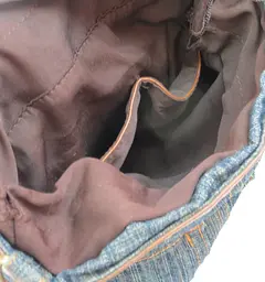 Джинсова сумка у формі жіночої спідниці Fashion Jeans8057 Темно-синя - мініатюра 9