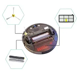 Набір iRobot фільтри + щітки для робота пилососа iRobot Roomba 800/860/870/880/890/900/960/980 (FTRIN4) - мініатюра 7