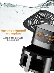 Багатофункціональна мультипіч, Rainberg AIR FRYER GRILL на 8,5 л 3800 Вт - мініатюра 5