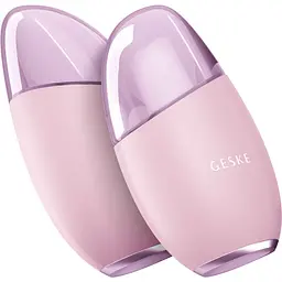 Масажер для очей та обличчя GESKE Cool & Warm Eye and Face Massager 7 в 1 рожевий - мініатюра 3