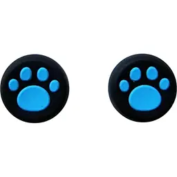 Накладки на стіки Thumb Grips 2-pack для PS4-PS5-Xbox FootPrint Blue [47553]