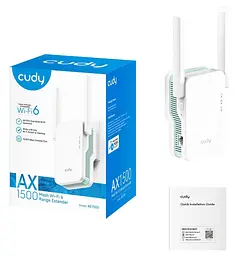 Точка доступу Cudy RE1500 AX1500 Wi-Fi 6 Mesh Repeater (RE1500) - мініатюра 11