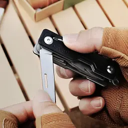 Мультитул NexTool Multi Functional Knife Чорний - мініатюра 4