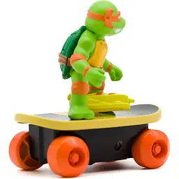 Ігровий набір TMNT Funrise Черепашки-Ніндзя Скейтбордист Микеланджело, з лаунчером (71041) - мініатюра 3