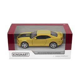 Металева інерційна легкова модель Chevrolet Camaro 2014 5", відкриваються двері - мініатюра 2