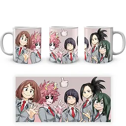 Кухоль GeekLand Моя геройська академія My Hero Academia Дівчата MHA 02.549 330 мл білий - мініатюра 3