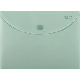Папка-конверт Yes Fusion Turquoise В6 на кнопці (492422) - мініатюра 2