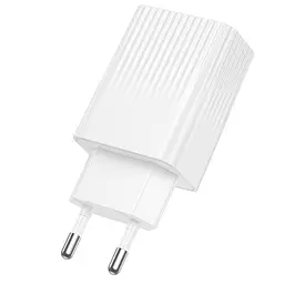 МЗП Borofone BAS72A Source QC3.0 (1USB-A) White - мініатюра 4