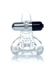 Ерекційне кільце Dolphin Vibro Clear з вібрацією - мініатюра 4