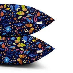 Набір наволочок Cosas Fairy butterfly 40х60 см синій (SetPillow_ButterfliesBlue_40х60) - мініатюра 2