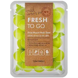 Маска для лица Tony Moly Fresh to Go Muscat тканевая 25 г