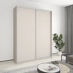 Шафа-купе дводверна MebelStar Комбо AL 2ДСП 180x45x240 см Кашемір (MBS-4055)