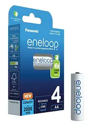 Акумулятори PANASONIC ENELOOP R6 AA 2000mAh Ni-Mh 4 шт. - мініатюра 2