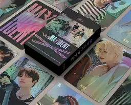 Ломо Карти Lomo Card China Stray Kids / SKZ Стрей Кідс голографічні СС C SK 06 - мініатюра 3