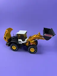 Фронтальний навантажувач металевий екскаватор АВТОПРОМ, масштаб 1:50, з рухомими деталями, будівельна техніка