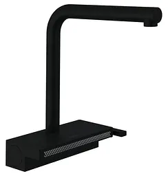 Змішувач Hansgrohe Aquno Select М81 250 2jet кухонний з витяжним виливом Sbox 73830670 Black Matt Чорний матовий