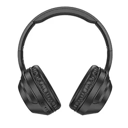 Bluetooth Стерео Гарнітура Borofone BO26, BT5.3, AUX, TF, 350mAh, 40h, Чорний - мініатюра 2
