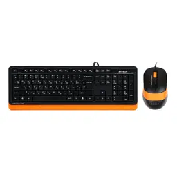 Комплект A4Tech F1010 Orange (4711421943093)