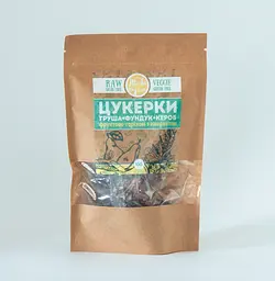 Цукерки фруктово-горіхові з амарантом "Груша, Фундук, Кероб" Жива кухня 100 г