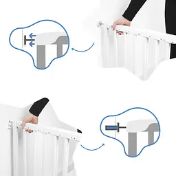 Ґратки дерев'яні Badabulle Deco Pop білі (B025225) - мініатюра 5