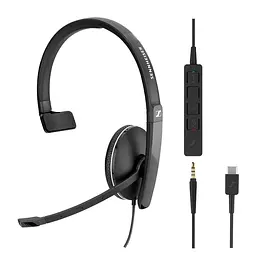 Гарнітура Sennheiser SC 135 USB-C / 3.5 мм Mono (508355)