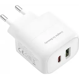 Блочок з швидкою зарядкою, зарядний пристрій XO L137 - 20W PD USB-C & 18W QC USB-A - мініатюра 4