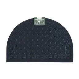 Килимок придверний Eco Fabric Луска півколо без кромки синій 40 х 60 см (4060-020)