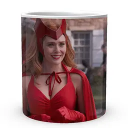 Кухоль GeekLand Ванда Віжен Wanda Vision red dress VS 02.05 330 мл білий - мініатюра 3