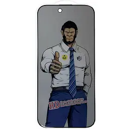 Захисне скло Privacy 5D Anti-Static (тех.пак) для Apple iPhone 17 Air (6.5) Чорний