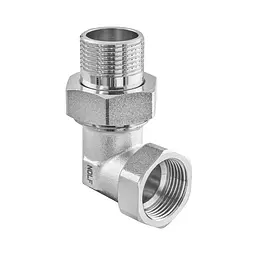 Згін американка Nolf NFC.521-08 - 3/4" кутовий нікельований NF3237