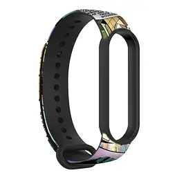 Ремінець ArmorStandart Superhero для Xiaomi Mi Band 7/6/5 Wolverine comix Black (ARM59265) - мініатюра 2