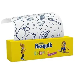 Готовий сухий сніданок Nesquik з вітамінами та мінеральними речовинами + розмальовка 375 г - мініатюра 2