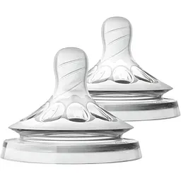 Соска силіконова Philips Avent Natural 0+ міс, 2 шт. (SCF041/27)