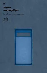 Чехол ArmorStandart ICON для Google Pixel 7a Dark Blue (ARM70909) - мініатюра 4
