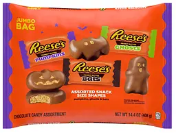 Шоколадні цукерки Reese's Halloween Assorted з арахісовим маслом 408г