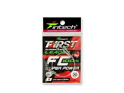 Повідець INTECH флюорокарбон 0,60мм 12кг 20см (2шт/уп) FC First Leader