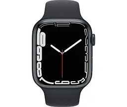 Смарт-годинник Apple Watch Series 7 GPS 45mm Midnight Aluminum Case with Midnight Sport Band [MKN53] [60288] - мініатюра 2