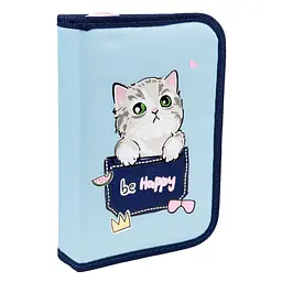 Шкільний пенал твердий 1Вересня одинарний без клапана HP-02 My Little Pet