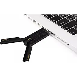 Мережевий адаптер USB 3.0 Fenvi FU-AXE5400, Black, WiFi 6E, до 2400 Мбіт/с, RTL8832CU - мініатюра 2