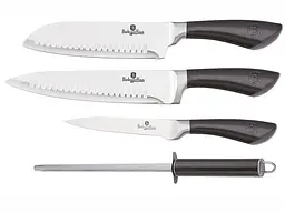 Набір ножів Metallic Line Carbon Pro Edition 4 предмети Berlinger Haus kuh0008986 - мініатюра 1