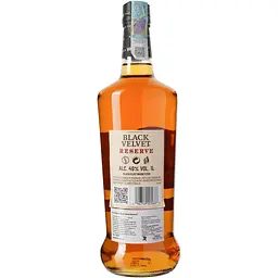 Віскі Black Velvet Reserve 10 yo Blended Canadian Whisky 40% 1 л - мініатюра 4