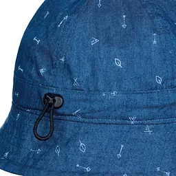 Панама Buff Kids Bucket Hat arrows denim Синій - мініатюра 3