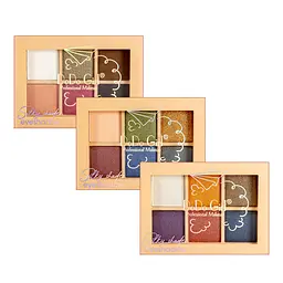 Набір палеток тіней для повік DoDo Eye Shadow Palette 3 шт.