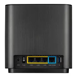 ASUS Маршрутизатор ZenWiFi XT8 2PK V2 black AX6600 3xGE LAN 1x2.5GE WAN 1xUSB3.1 WPA3 OFDMA MESH - мініатюра 4