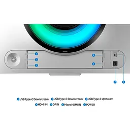 Монітор Samsung 49" LS49DG952SZXUA Curved DQHD OLED 240Hz (LS49DG952SZXUA) - мініатюра 12