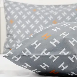 Комплект наволочок ТЕП Homey Reverse ранфорс 50x70 см 2 шт. сірий (2-01245_34856) - мініатюра 4