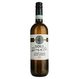 Вино Sole Dorato Pinot Grigio DOC біле сухе 1.5 л (0.75 л x 2 шт.) - мініатюра 2