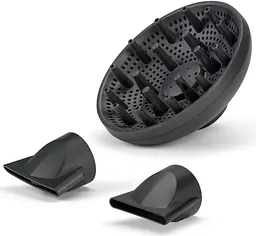 BaByliss Фен Air Power Pro, 2300Вт, 3 режими, дифузор, іоніз-я, хол. обдув, кераміка, чорно-рожевий - мініатюра 6
