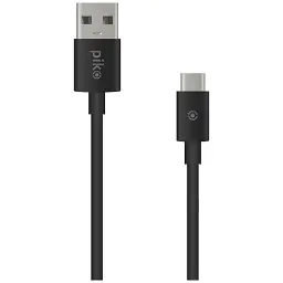 Кабель Piko CB-UT10 USB - USB Type-C (M/M), 0.2 м, Black (1283126493843) - мініатюра 3