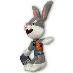 М'яка іграшка Багз Банні Moose Toys Space Jam A New Legacy B-Ball Buddies Bugs Bunny 32 см сірий (SKU-264) - мініатюра 3
